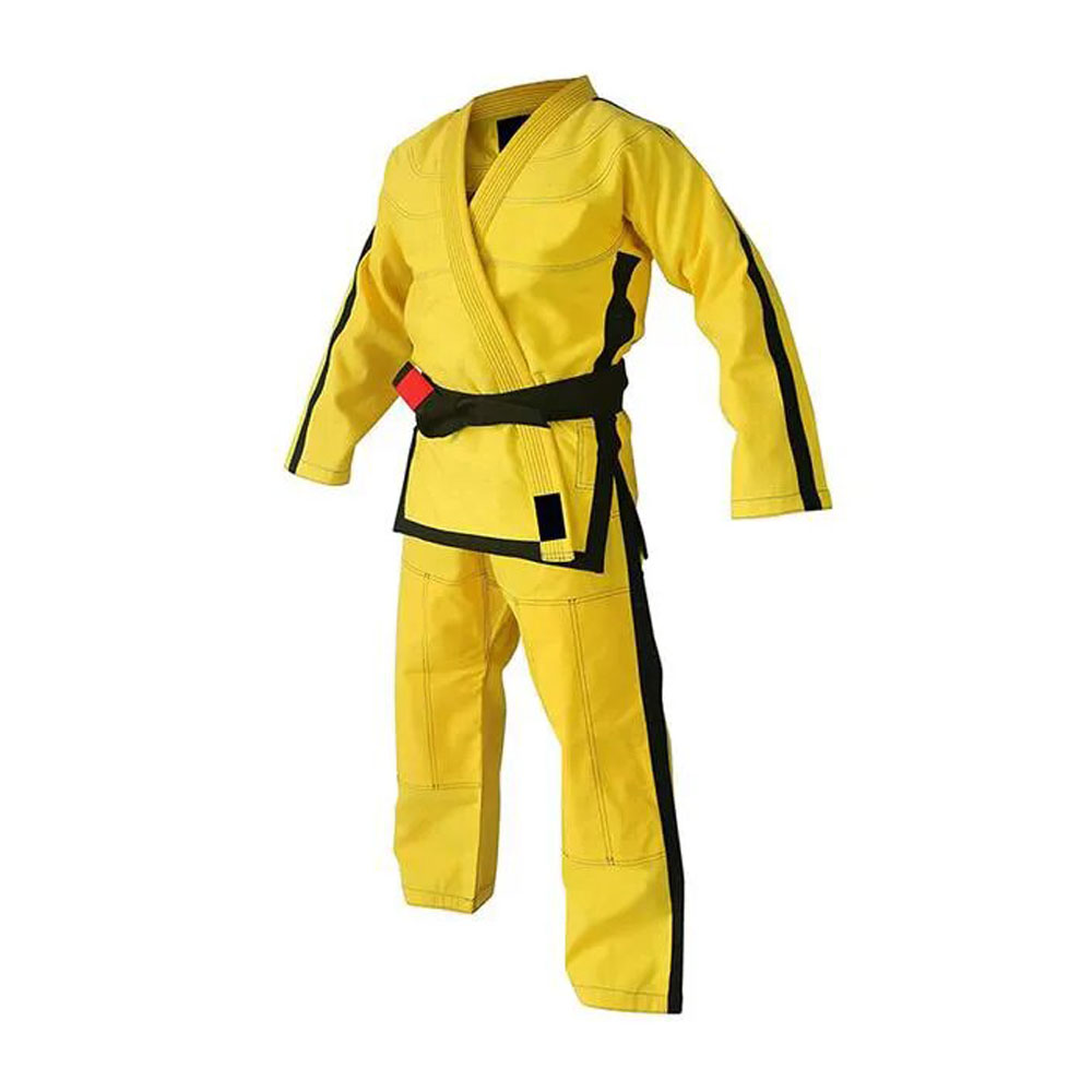 Karate Uniform Gi for Men and Women with Jacket, Pants, and White Belt for Martial Arts Training - Image 2